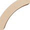 Ekena Millwork 5-inch W x 12-inch D x 12-inch H Thorton Rough Cedar Woodgrain TimberThane Knee Brace, Primed BRCUR05X12X12THRRCPR - alternate 4